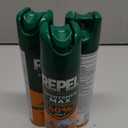 Repel Insect Repellent Sportsmen Max Formula 40% DEET, 6.5 Ounces, Long-Lasting Aerosol Insect Repellent Spray Repels Mosquitoes, Ticks, Gnats, Biting Flies, Chiggers and Fleas, 3 Pack