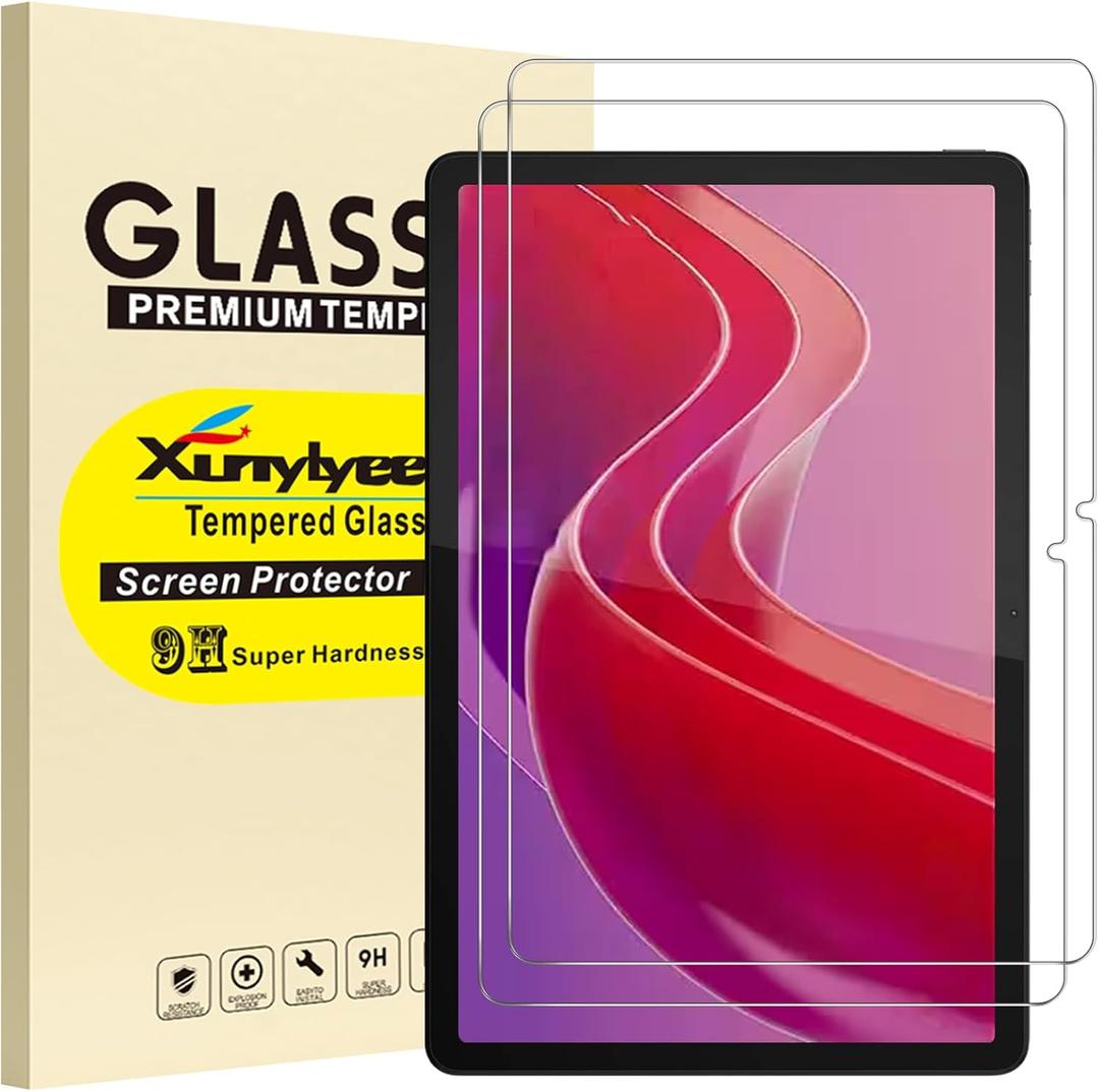 2-Pack, Screen Protector for Lenovo Tab M11/ Tab K11 LTE 2024 11 inch Tempered Glass Film