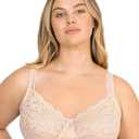Smart & Sexy Women's Signature Lace Unlined Underwire Bra with Added Support (40DD, In the Buff)