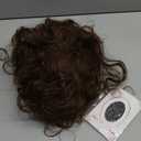 karlery Women's Fluffy Curly Dark Brown wig Halloween Cosplay Wig Anime Costume Party Wig