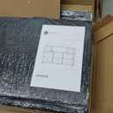 WLIVE White Dresser TV Stand for 45, 50, 55 inch TV, Entertainment Center with LED Lights & Charging Station, Chest of Drawers with 8 Fabric Drawers and Open Shelves for Living Room, Hallway, Wood Top