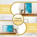 Gold 28x40 Picture Frame Lightweight yet Durable Frame Wall Hanging
