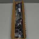 ENJOYBASICS Blackout Curtain rod for windows 48 to 84, 5/8 in Wrap Around Curtain Rods for Bedroom, Living Room, Adjustable from 30 to 86 Inches, Matte Black