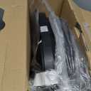 GEHONA Collapsible Foot Spa Bath with Heat, Foot Massager with Two Side Supports, Leakage Protector, Temperature Control, Bubbles, Red Light, Timer, Feet Spa Tub, Feet Soaker, Gifts (Black)