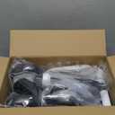 Colorful Lighting Baby Balance Bike Toys for 1 Year Old Boy Gifts, 10-36 Month Toddler Balance Bike, No Pedal 4 Silence Wheels&Soft Seat First Riding on Toys, One Year Old Boy Birthday Gifts. (Black)