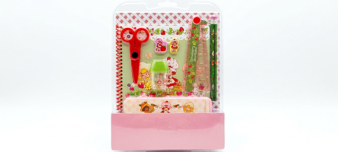 Strawberry Shortcake Gel Pens Set - Bundle with 20 Colorful Gel Pens, Plus Stickers, More | Strawberry Shortcake Activity Set for Kids Ages 4-8