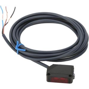 ViaGasaFamido Photoelectric Beam Sensor Switch 100mm Detection Distance 12-24VDC NPN Diffuse Reflection Switch Photoelectric Sensor with 5.91ft Cable