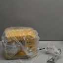 Kitchen In The Box Stand Mixer,3.2Qt Small Electric Food Mixer,6 Speeds Portable Lightweight Kitchen Mixer For Daily Use With Egg Whisk,Dough Hook,Flat Beater (Yellow)