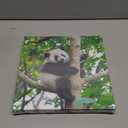 Cute Panda Climbing Tree Room Aesthetics Posters Canvas Posters Bedroom Decoration Sports Office Decoration Gifts Wall Art Decoration Printing Posters 12x12 inch