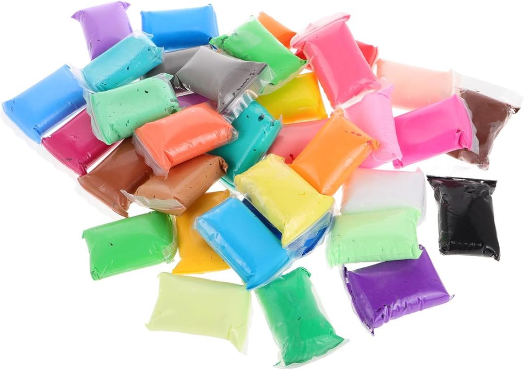 Veemoon Boys Girls Art Craft 36 Air Dry Clay Kit Soft Modeling Clay Set Storage Bag Promote Creative Thinking Motor Skills Veemoon Boys Girls Art Craft 36 Air Dry Clay Kit Soft Modeling Clay Set Storage Bag Promote Creative Thinking Motor Skills