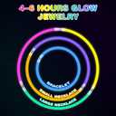 Glow Sticks for Bulk Party Pack, 8 Inch 1500 Pack Long-Lasting Glow Party Favors, Perfect for Halloween, Minecraft, Unicorn Birthday Decorations with 1500 Connectors