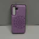 NKECXKJ Design for Galaxy S24 5G Case with Credit Card Holder Slot PU Leather Wallet Phone Cases Stand Kickstand Durable Shockproof Protective Cover for Samsung S 24 Women Men 6.1 inch Purple