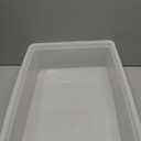 Plastic Storege Box 22 inch x 16 inch, White