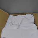 Fitable White Tablecloths for Rectangle Tables, 6 Pack - 70 x 120 Inches - Reusable and Washable Table Clothes for 6-8 Ft Tables, Polyester Fabric Table Covers for Wedding, Party, Banquet