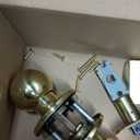 Copper Creek Passage Interior Door Knob  ANSI Grade-3 Certified, Modern Heavy Duty Handle, Easy Install and Reversible for Bedroom, Bathroom & Closets  Polished Brass (1 Pack)