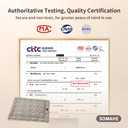 Cat Bed Rectangle Pet Bed Gift for Puppy and Kitten Calming Fluffy Pet Couch Sofa for Indoor Outdoor Soft Cat Beds with Double Sided use 15 * 23In Small cat Brown (Medium 15.7" x 23.6")