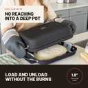 Carbon Steel Dutch Oven for Bread Baking, Bread Oven for Sourdough
Lightweight 8.5 lb Carbon Steel, No Seasoning Required, Silicone Bread Sling Included, Even Heat Design, Rust-resistant