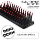 100 Packs Bulk Hair Brushes for Homeless Individually Wrapped Disposable Travel Hair Brush for Women Suitable for Homeless Shelter Hotel Nursing Home Charity Church