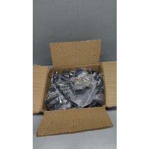 Adjustable Angle Connectors with Shoes for 1/2'' Square Balusters,Baluster Swivel Connectors with Screws (50 Connectors & 25 Flat Shoes & 25 Slant Shoes)