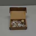 Ravinte 10 Pack 1-1/5"(30mm) Champagne Bronze Cabinet Knobs Knurled Dresser Drawer knobs Kitchen Cupboard Handles for Cabinet Hardware