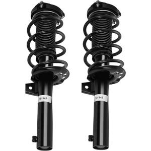 AUTOMUTO Strut Spring Assembly Front Pair struts and Shock Absorber for Volkswagen for Tiguan 2009-2017 Replace for 11090