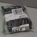 Nike Unisex Everyday Cushioned Training Low Socks (6 Pairs), Black/ White, Large