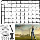WELSPO Golf Net,Golf Practice Net,Sports Practice Barrier Net,Heavy Duty Ball Netting,Sports Netting for Golf, Baseball,Hockey,Soccer,DIY Ball Hitting Net,10x10ft/10x15ft