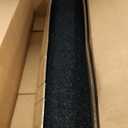 Front Door Mat, 3' x 5' Extra Large Commercial Industrial Rug Heavy Duty Outdoor Indoor Entryway Doormat Low Profile Welcome Entry Door Mat Non Slip Backing for Entrance Home Office, Black