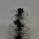 ecocstm 10 PCS 3157 Tail Light Bulb, Miniature 4157 Brake Light Bulb, Waterproof 3157 4157 Turn Signal Bulb, Automotive Side Marker Tail Light Replacement for Truck SUV Car (White)