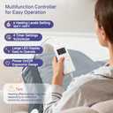 Heating Pad for Neck and Shoulders and Back Pain Relief, 24"x33" Large Heating Pads Christmas Birthday Gifts for Women Men Mom Elderly, Heating Pad for Back Full Body Fast Heat & Washable (Gray)