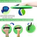 Jalunth Ball Catch Set Games Toss Paddle - Beach Toys Back Yard Outdoor Pool Backyard Camping Throw Age 3 4 5 6 7 8 9 10 11 12 Years Old Boys Girls Kids Adults Family Pink Blue Gifts 2 Pack