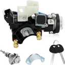 81905-2T040 Ignition Lock Switch Assembly with Door Lock for Kia Optima 2011-2015, with 2 Keys, Replaces 81970-2TA00, 81900-2TD00, Durability Ignition Lock Cylinder Housing Kit