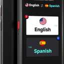Language Translator Device No WiFi Needed, Upgraded VORMOR AI Translator Support ChatGPT, Two Way Real Time Voice Translation with 138+ Languages, Offline/Photo Translation for Business, Learning (Black)