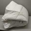 Marine Moon Twin Mattress Topper, Cooling Plush Pillow Top, 400TC, Extra Thick, Hotel Quality, Down Alternative, Fits Mattress Depths Up to 18" (Classic - Square White)