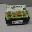 Learning Minds Set of 8 Jumbo Forest Animal Figures - Woodland Animals for Toddlers Age 1-3 - Toy for Kids Age 18 Months Plus - Wild Animal Toys for Kids 1,2,3 Years Old