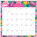 Bonnie Marcus OFFICIAL | 2026 12 x 12 Inch (Hanging) 18 Months Monthly Square Wire-O Calendar | Sticker Sheet | July 2025 - December 2026 | Plato | Fashion Designer Stationery
