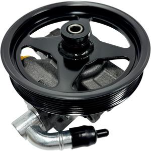 20-312P1 Power Steering Pump with Pulley compatible with Ford F150 2004-2008, Expedition 2003-2006, Lincoln Mark LT 2006-2008, Navigator 2003-2006, Replaces 6L3Z3A674B 6L3Z3A674C