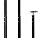 2 Pack Heavy Duty Floor Jack Post 31" to 63" Adjustable Support Pole Jack | 18,000 lbs Load Capacity | Basement Jack for Leveling, Foundation Repair, Crawl Space & Deck Support | Swivel Top Plate (Black)