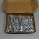 Ravinte 30 Pack Solid 5 Inch Cabinet Handles - Brushed Nickel & Satin Nickel Drawer Pulls - Kitchen Cabinet Hardware