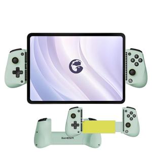 GameSir X5 Lite Type-C Mobile Gaming Controller for iPhone (USB-C), Android & HarmonyOS Phones,Lightweight Design, Hall Effect Sticks, Supports Radiator & Pass-Through Charging (Wasabi Cyan)
