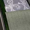 LOOBANI Large Dog Grass Pad with Tray - 35x23in Dog Litter Box with 2 Artificial Grass Patch + 2 Washable Pee Pads - Quickly Absorbency Indoor Outdoor Potty for Patio Balcony Apartment Use