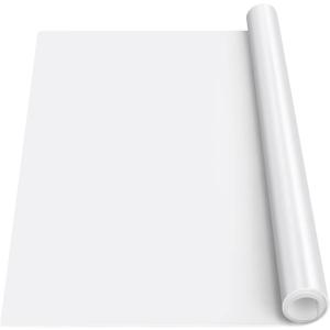 Silicone Mats for Kitchen Counter, Nonslip Silicone Mats for Crafts Countertop Protector Heat Resistant Mat (78.7 x 24 x 0.08, Translucent)