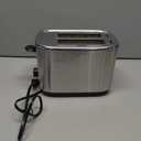 BLACK+DECKER 2-Slice Toaster with 7 Toast Shade Settings, Extra-Wide Slots for Bagels, Stainless Steel Exterior Finish