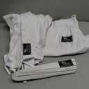 Hawk Sports Karate Uniform for Kids & Adults Lightweight Student Karate Gi Martial Arts Uniform with Belt (0 (4'3'' / 70lbs), White)