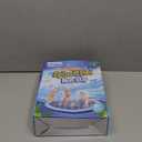 Splash Pad Sprinkler for Kids, 87" Extra Large Non-Slip Baby Play Mat, Dog Pool Toys, Toddler Outdoor Toys for Ages 3-12 Boys Girls, Summer Outdoor, Parent-Kids Games, Backyard, Lawn (87 Inch Light Blue - Dark Blue)