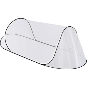 77 * 30 * 23 Inch Large Pop Up Mosquito Net, Portable Foldable Mesh Tent, Breathable Lightweight Mosquito Net Tent for Bed Camping Travel Patio