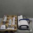 oneisall Dog Grooming Vacuum, Pet Grooming Vacuum with Clipper Nail Grinder, 1.5L Dust Cup Dog deshedding Vacuum Brush with 7 Pet Grooming Tools for Shedding Pet Hair, Home Cleaning(Blue)