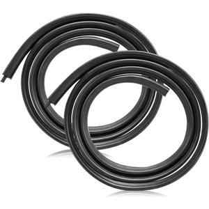 Front Door Weather Strip Seal Compatible with Chevy Tahoe Suburban Avalanche GMC Yukon Cadillac Escalade 2007-2014, 2PCS Door Weather Stripping Replaces 22766409 22766410