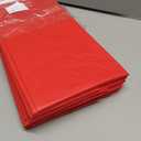 Party Dimensions Red Disposable Plastic Tablecloth for Round Tables (12 Pack) 84 inches Table Cloths for Parties, Events & Weddings, Indoors & Outdoors, Plastic Table Cover