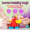 2 x Hygloss Play Modeling Dough for Kids  Safe & Non-Toxic Sensory Dough for Arts and Crafts  3 lb Tub  Play Clay for Toddler Activities, Preschool Classroom Must-Haves  Blue Color, Scented